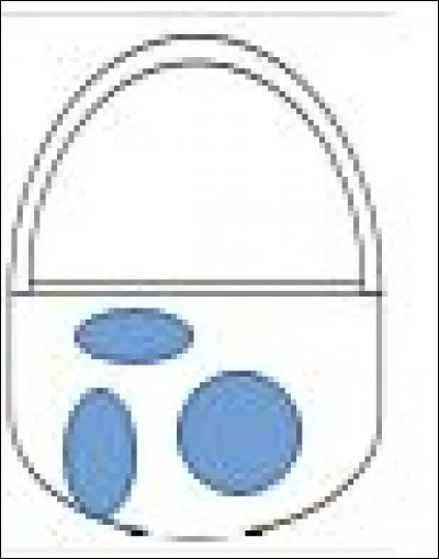 Quantifier des collections jusqu'&agrave; 10. Entourer le nombre qui correspond au nombre de balles dans le panier.Les &eacute;l&egrave;ves ont sous les yeux un panier dans lequel trois balles sont repr&eacute;sent&eacute;es. Au-dessous, un tableau pr&eacute;sente les chiffres de 1 &agrave; 10. Cet exercice &eacute;value :