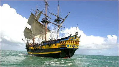 Il est alors capitaine d'un navire, son nom est...