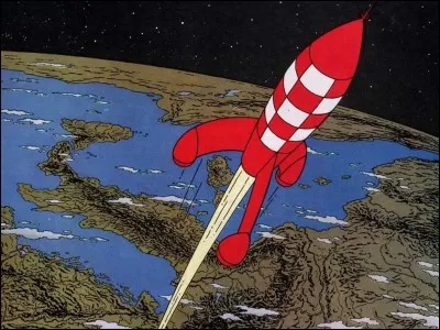 Dans la fusée qui l'emmène sur la Lune il a emporté un faux livre, dans lequel il a caché quelque chose. Quoi ?