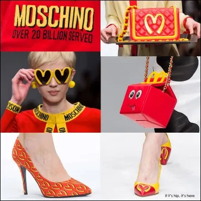 Pour une collection complète, la maison de couture Moschino a décidé de s'inspirer... ?