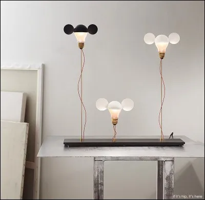 Le designer Ingo Maurer a créé ces lampes amusantes. Qui l'a inspiré ?
