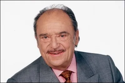 Cet acteur, humoriste (1923-2017), qui a connu la célébrité à travers son duo comique avec Roger Pierre, se prénomme :