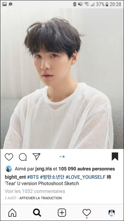 Quelle est la date de naissance de Suga ?