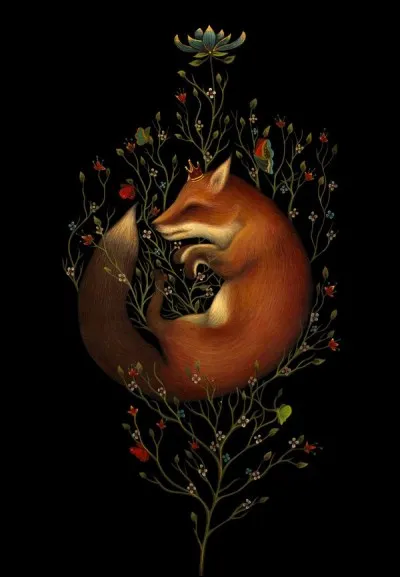 Dans le titre des Fables de La Fontaine, à qui le renard n'est-il pas associé ?