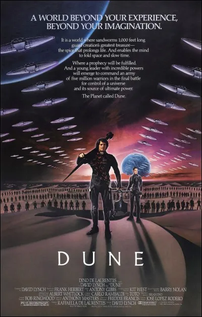C'est David Cronenberg qui a mis en scène "Dune".