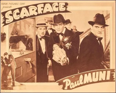"Scarface" est un film réalisé par Howard Hawks.