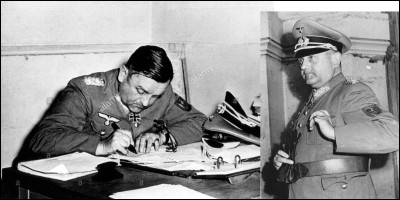 Le 7 août 1944, Il est nommé gouverneur militaire de la garnison du « Grand-Paris », (le Gross Paris), directement par Hitler ! Auparavant, il commandait un corps d'armée pendant la bataille de Normandie.
Qui est ce personnage ?