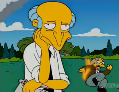 Quel membre de la famille Simpson a tiré accidentellement sur Mr Burns ?