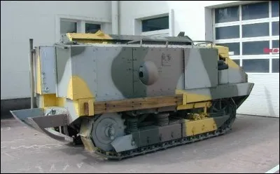Quel est le premier char d'assaut français, utilisé au cours de la Première Guerre mondiale ?