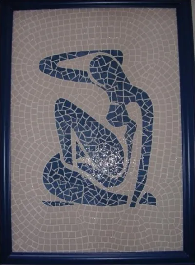 De quelle uvre célèbre cette mosaïque est-elle la reproduction ?
