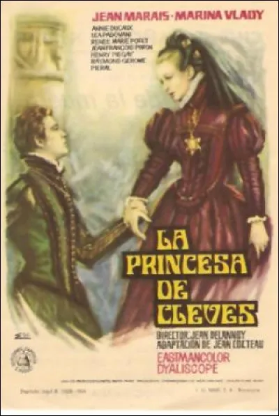 "La Princesse de Clèves" fut écrit par Madame de Staël.