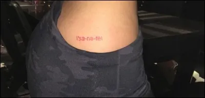 À qui est ce tatouage ?