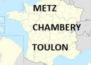 Quiz Metz, Chambry ou Toulon ?