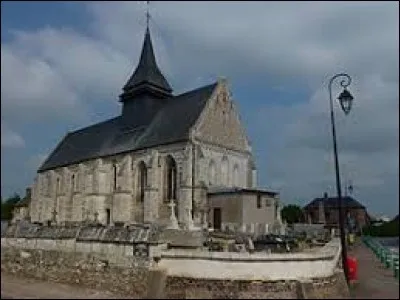 Voici l'église Saint-Martin d'Écardenville-la-Campagne. Village Eurois, dans la région naturelle de la campagne de Neubourg, il se situe en région ...