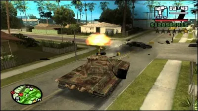 Quel est le code triche sur "GTA San Andreas" pour faire apparaître un tank ?