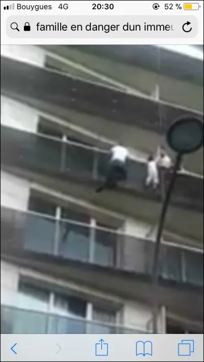 Si ta famille est en danger, tu...