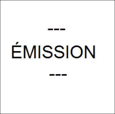 Laquelle de ces émissions se déroule, généralement, un samedi ?