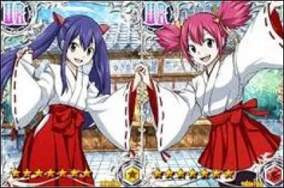 Comment appelait-on Cherrya et Wendy quand elles chantaient &agrave; Lamia Scale ?