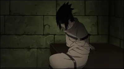 Une fois à Konoha, Sasuke se retrouve en prison pour ses crimes, qui le libère ?