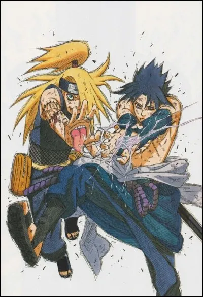 Sasuke bat-il Deidara ?