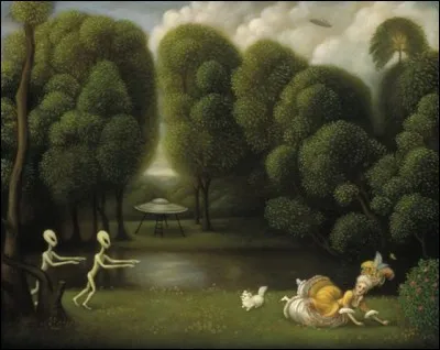 Cette scène aussi étrange qu'amusante semble tout à fait être tirée d'un célèbre et bel épisode d'une célèbre série. Laquelle ?