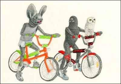 Ce dessin d'artiste un peu étrange semble presque sorti d'un célèbre film de Steven Spielberg. Lequel ?