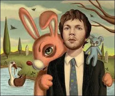 L'artiste Ana Bagayan a peint ce tableau qui fait évidemment penser (s'il y avait un peu plus de blanc) à ce fameux film avec James Stewart, titré... ?