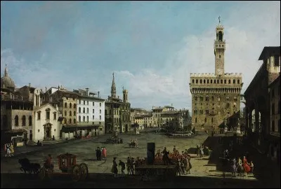 Le Palazzo Vecchio ne se présente plus.

Tout à fait ! Son nom remonte au transfert des Médicis pour le nouveau palais Pitti situé de l'autre côté de l'Arno. À l'origine, il portait le même nom que la place : Piazza della...