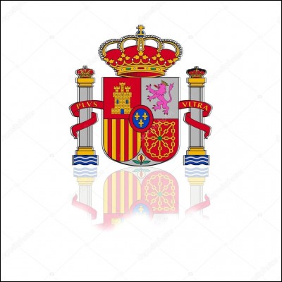 Sur le bouclier du blason de quel pays les provinces de Castille, León, Aragon et Navarre sont-elles représentées ?