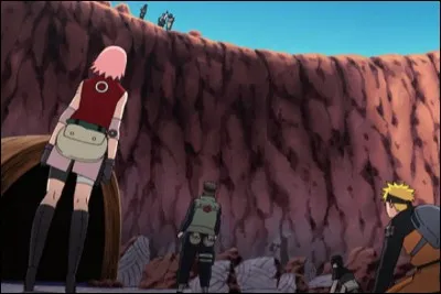 Quelques épisodes plus tard, ils retrouvèrent Sasuké, mais ne réussirent pas à le ramener à Konoha. Quelles sont leurs réactions. ( Sakura et Naruto ).
