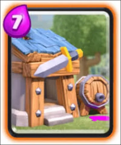 Quels personnages sortent de cette cabane ?