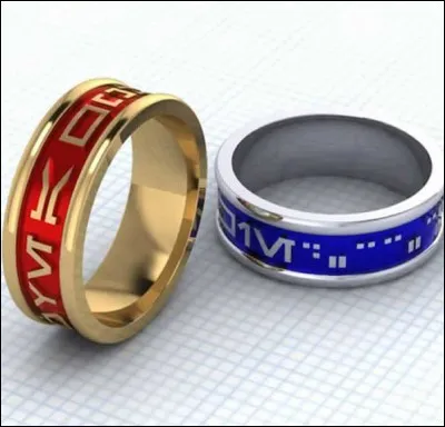 Ces bijoux au style futuriste plairont aux fans. Qui est l'auteur (et l'oeuvre) cachés derrière lui ?