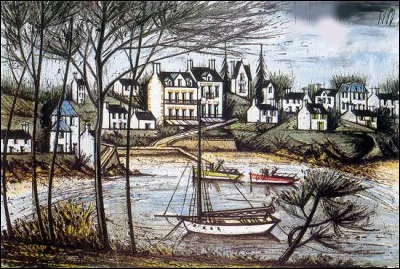 Qui a représenté "L'île de Bréat" ?