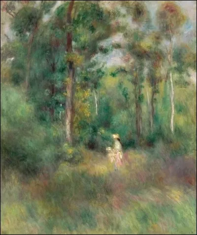 Qui est le peintre de "La forêt de Marly" ?