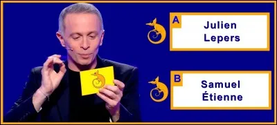 Qui suis-je ? Né en 1971, j'ai participé à Fort Boyard en 2016 ; journaliste, j'ai participé au lancement de la chaîne I-télé, et animé des émissions comme l'Edition spéciale, N'ayons pas peur des mots et Questions pour un Champion ; né à Rennes. Je suis :