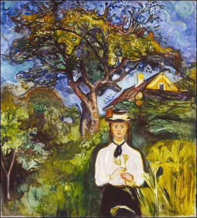 Qui a représenté "La fille sous un pommier" ?