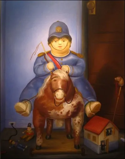 Qui a peint ce "garçon à cheval" ?