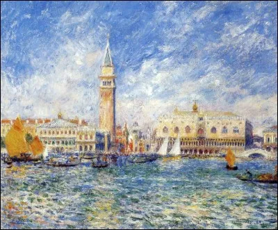 Qui est le peintre de "Venise, le palais des Doges" ?