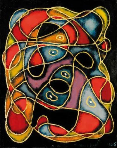 Qui est le peintre de cette "Composition" ?