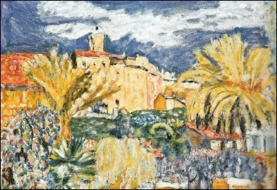 Quel peintre a représenté "Le Cannet" ?