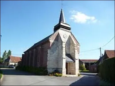 Voici l'église Saint-Vincent du Plessier-sur-Bulles. Village des Hauts-de-France, ils se situe dans le département ...