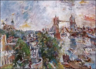 Oscar Kokoschka a peint cette vue urbaine, caractérisée par un pont à tours, qui va permettre facilement de situer cette vue à... ?