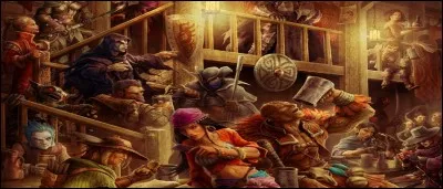 Remontez à la question 1 et retrouvez la position, dans l'énoncé, du mot ayant pour signification "débit de boissons".