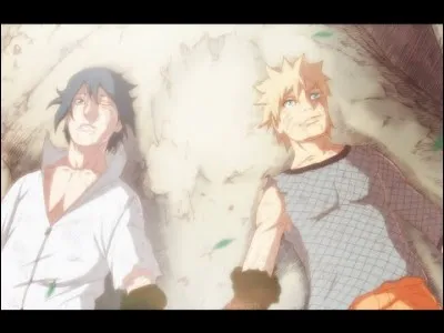Une fois la guerre terminée, Sasuke se retourna contre Konoha et Naruto. Une fois leur combat terminé, que dit Sasuke à Sakura et que lui répondit-elle ?
