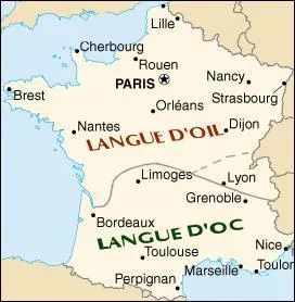 La langue romane se divise en deux langues principales : la langue d'ol et la langue d'oc. Que veulent dire ces deux mots ?