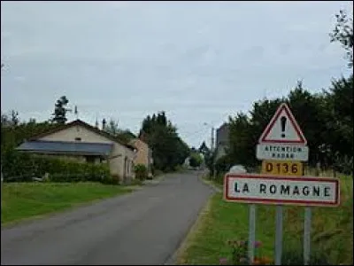Village Ardennais, La Romagne se situe en région ...