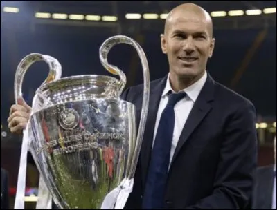 Au total, combien de compétitions LDC Zidane a-t-il gagnées en tant que joueur et entraîneur ?