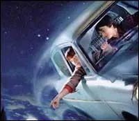 De quelle couleur est la Ford Anglia de Arthur Weasley ?