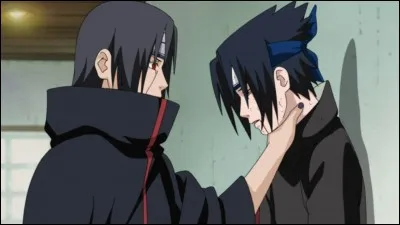 Dans cet épisode ( regardez l'image ), que dit Itachi à Sasuke ?