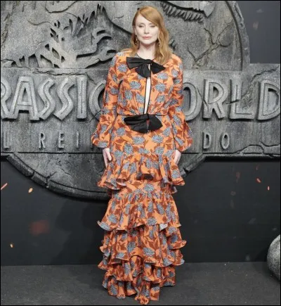 Cette jeune actrice plutôt douée est la fille de l'acteur réalisateur de renom Ron Howard (Série Happy days puis Apollo 13, Da Vinci code etc... ). Elle se nomme Bryce Dallas Howard et c'est couverte de noeuds et de volant qu'elle disparaît ici... Dans quel film joue-t-elle brillamment une aveugle ?